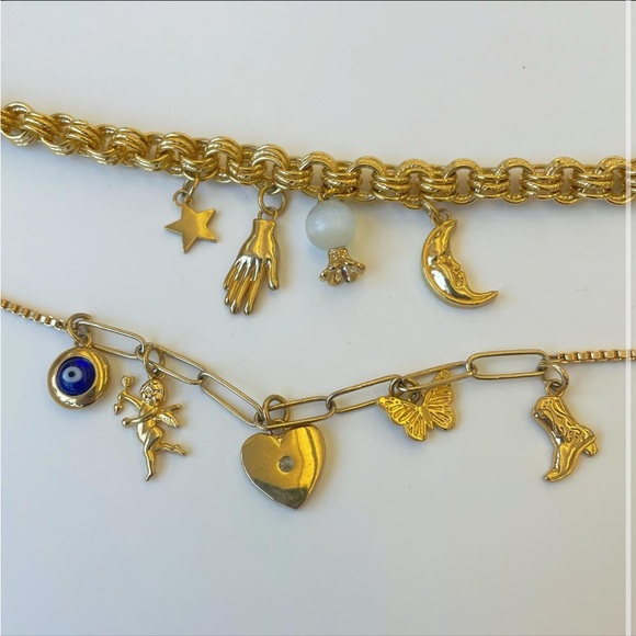 Petite Moments Vintage Inspired Charm Necklace - Picture 4 of 8